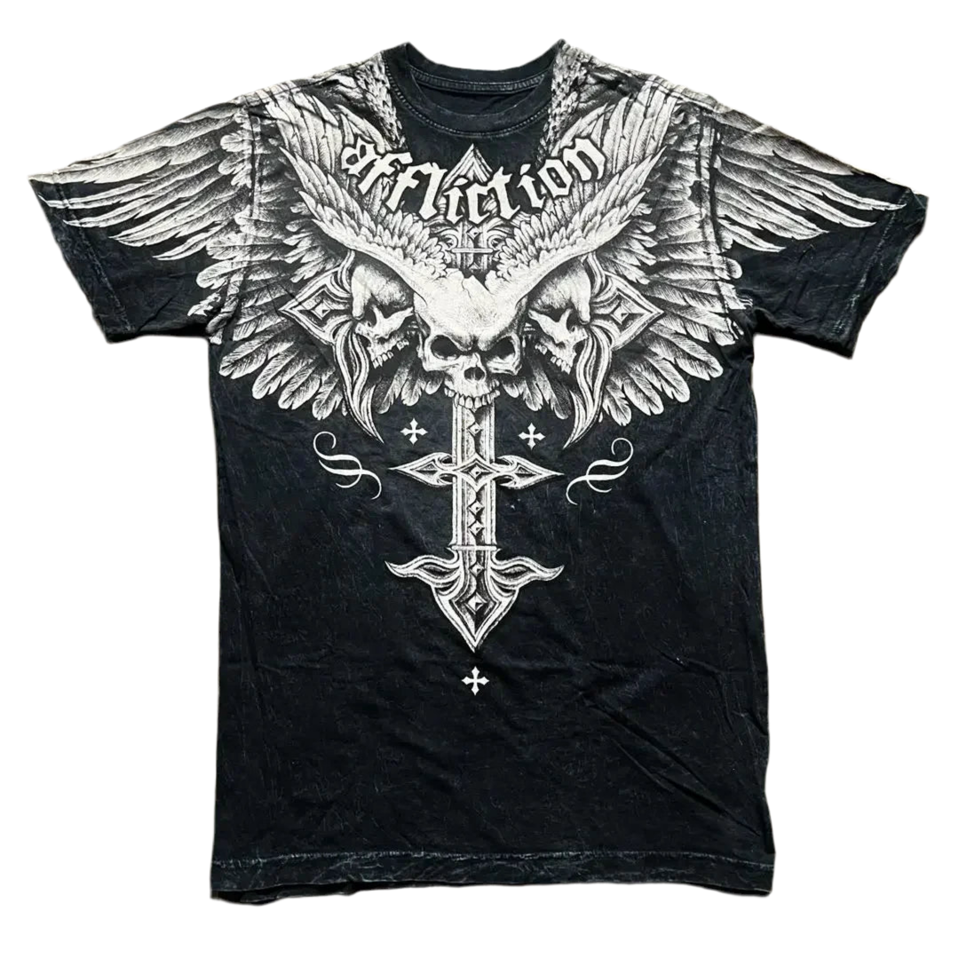 AFFLICTION WING SKULL TEE®