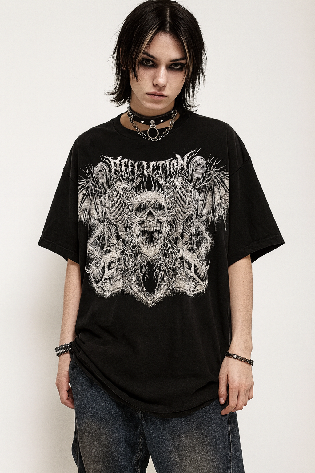 AFFLICTION SKULL THUNDER TEE®