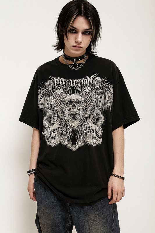 AFFLICTION SKULL THUNDER TEE®