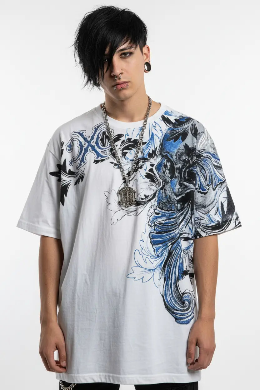 XTREME COUTURE SKULL FLOWER TEE®