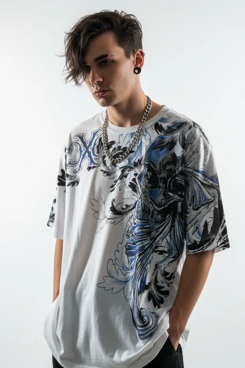 XTREME COUTURE SKULL FLOWER TEE®