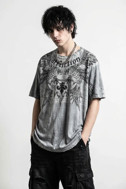 AFFLICTION EAGLE SKELETON TEE®