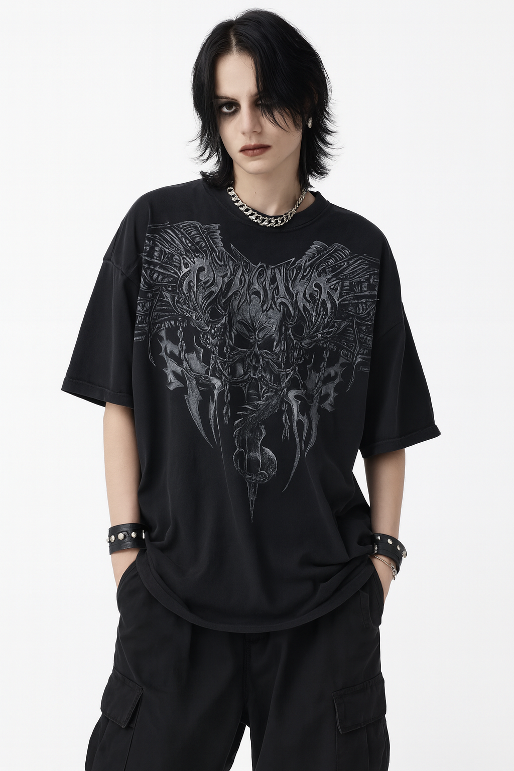 AFFLICTION SKULL CHAIN TEE®