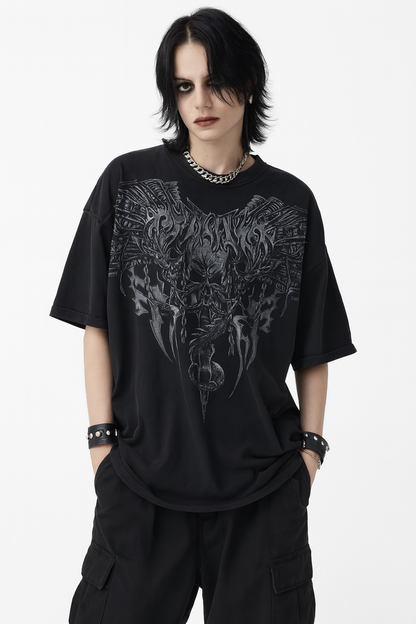 AFFLICTION SKULL CHAIN TEE®