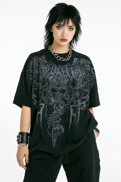 AFFLICTION SKULL CHAIN TEE®