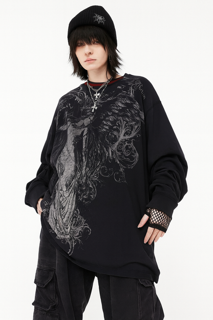 AFFLICTION SORROW EMBRACE LONGSLEEVE TEE®