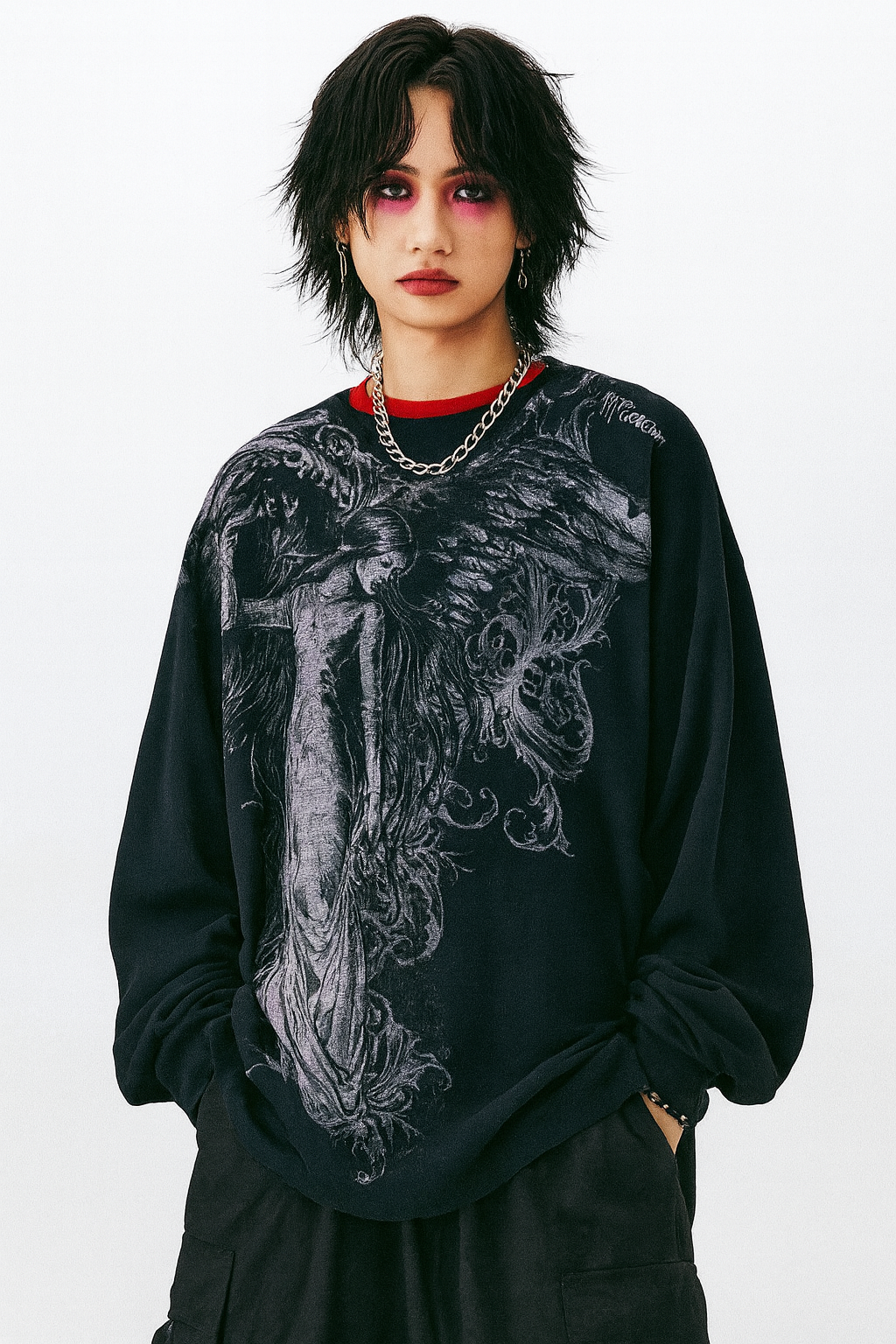 AFFLICTION SORROW EMBRACE LONGSLEEVE TEE®