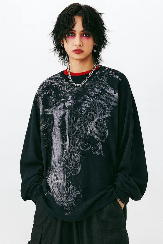 AFFLICTION SORROW EMBRACE LONGSLEEVE TEE®