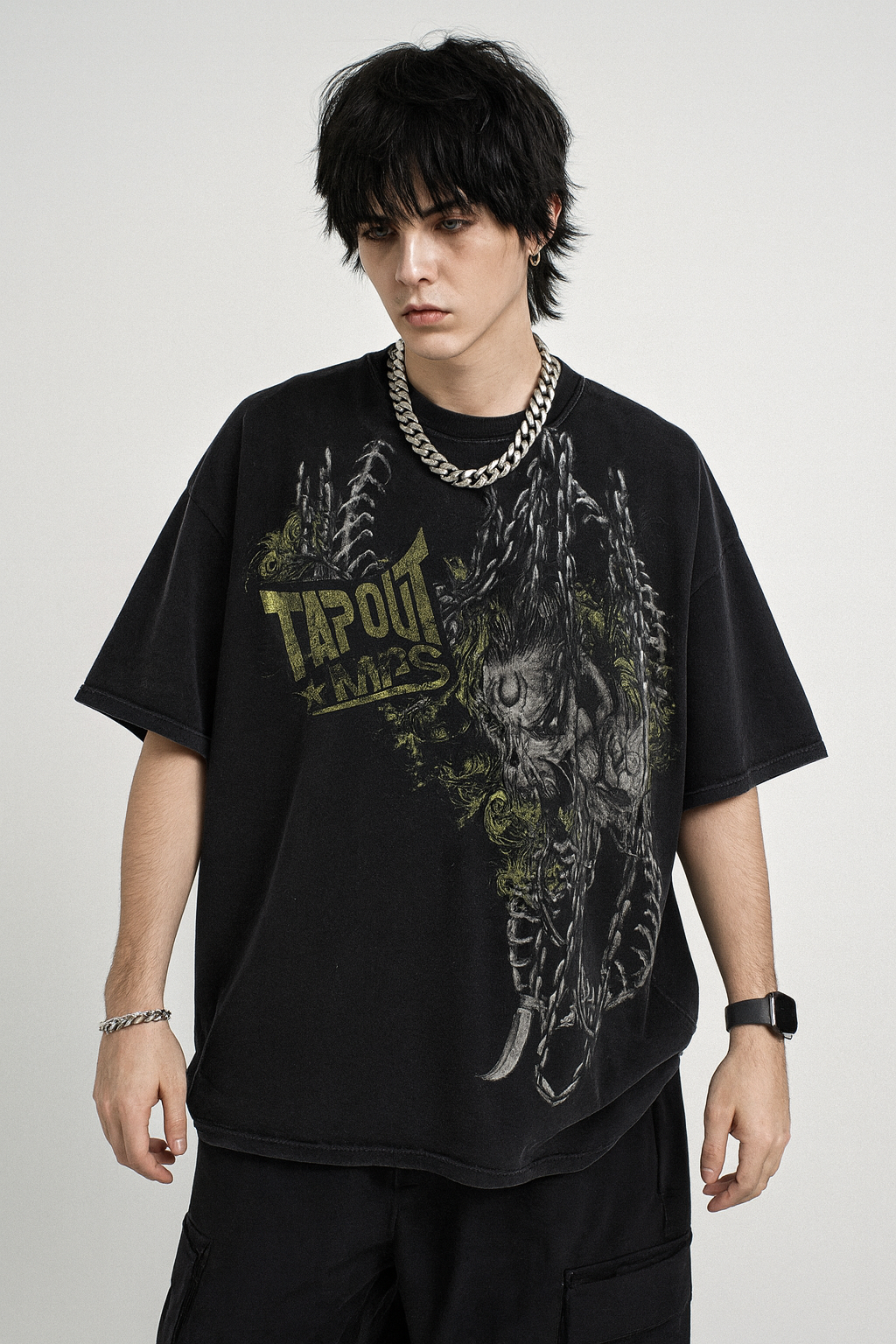 TAPOUT CHAINED SKULL TEE®