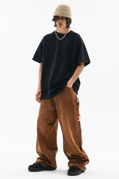 WASHED BROWN JEANS®