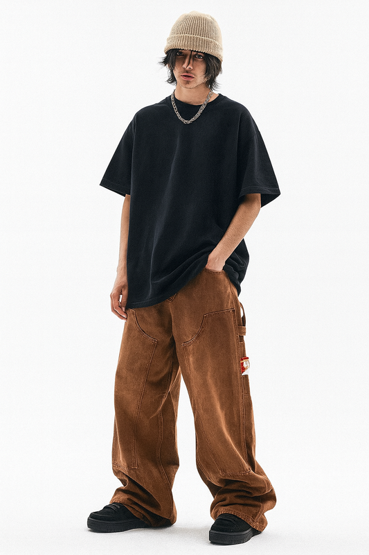 WASHED BROWN JEANS®