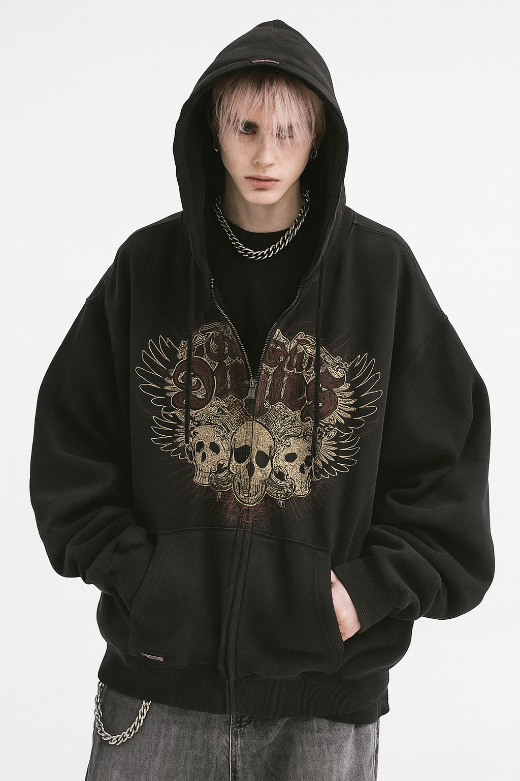 TRIPLE SKULL ZIP-UP®