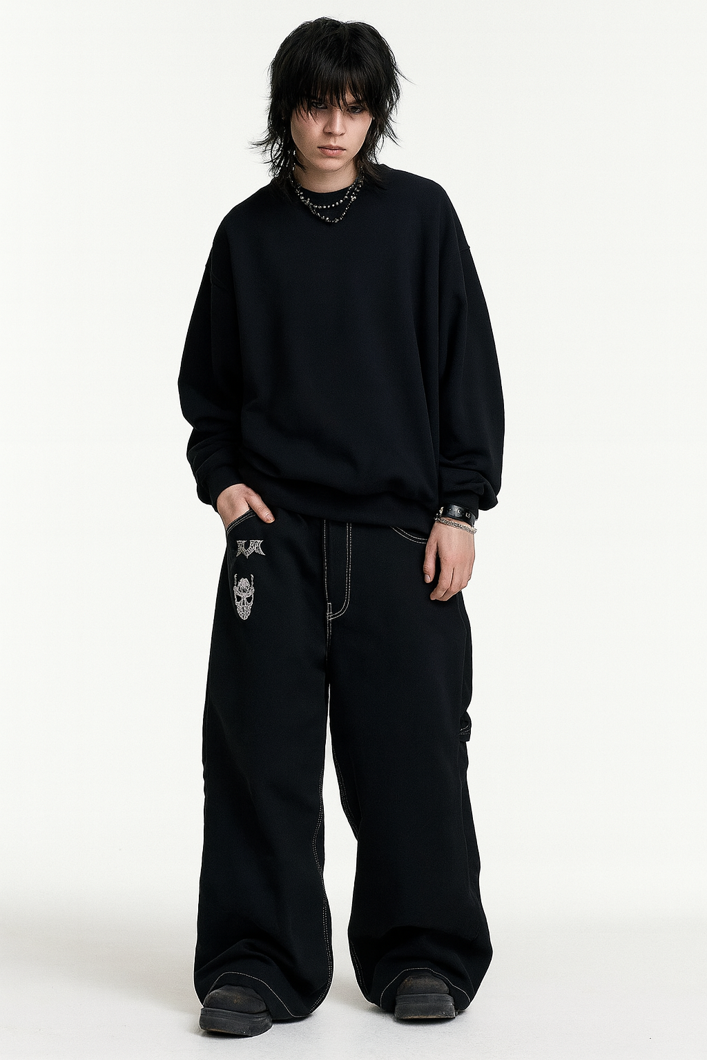 SKULL POCKET JEANS®