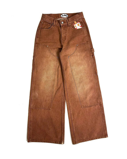 WASHED BROWN JEANS®
