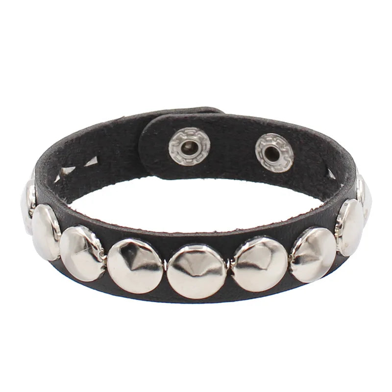 LEATHER STUD BRACELET®