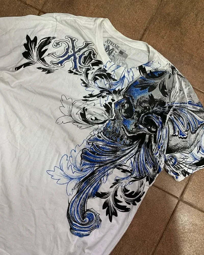 XTREME COUTURE SKULL FLOWER TEE®