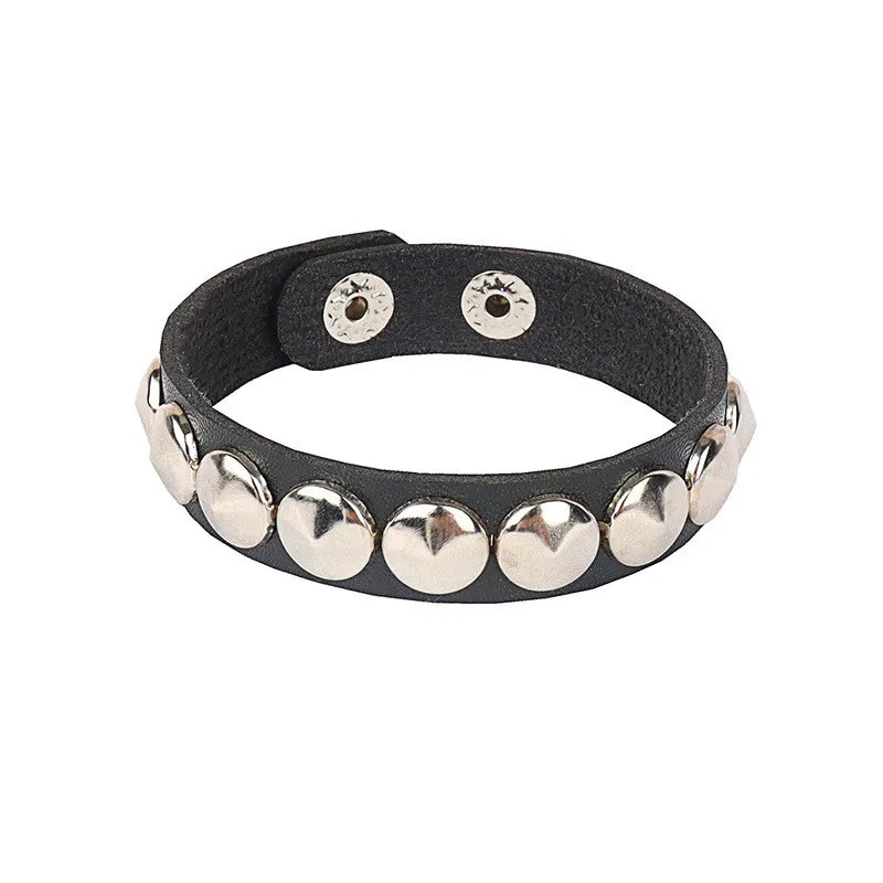 LEATHER STUD BRACELET®