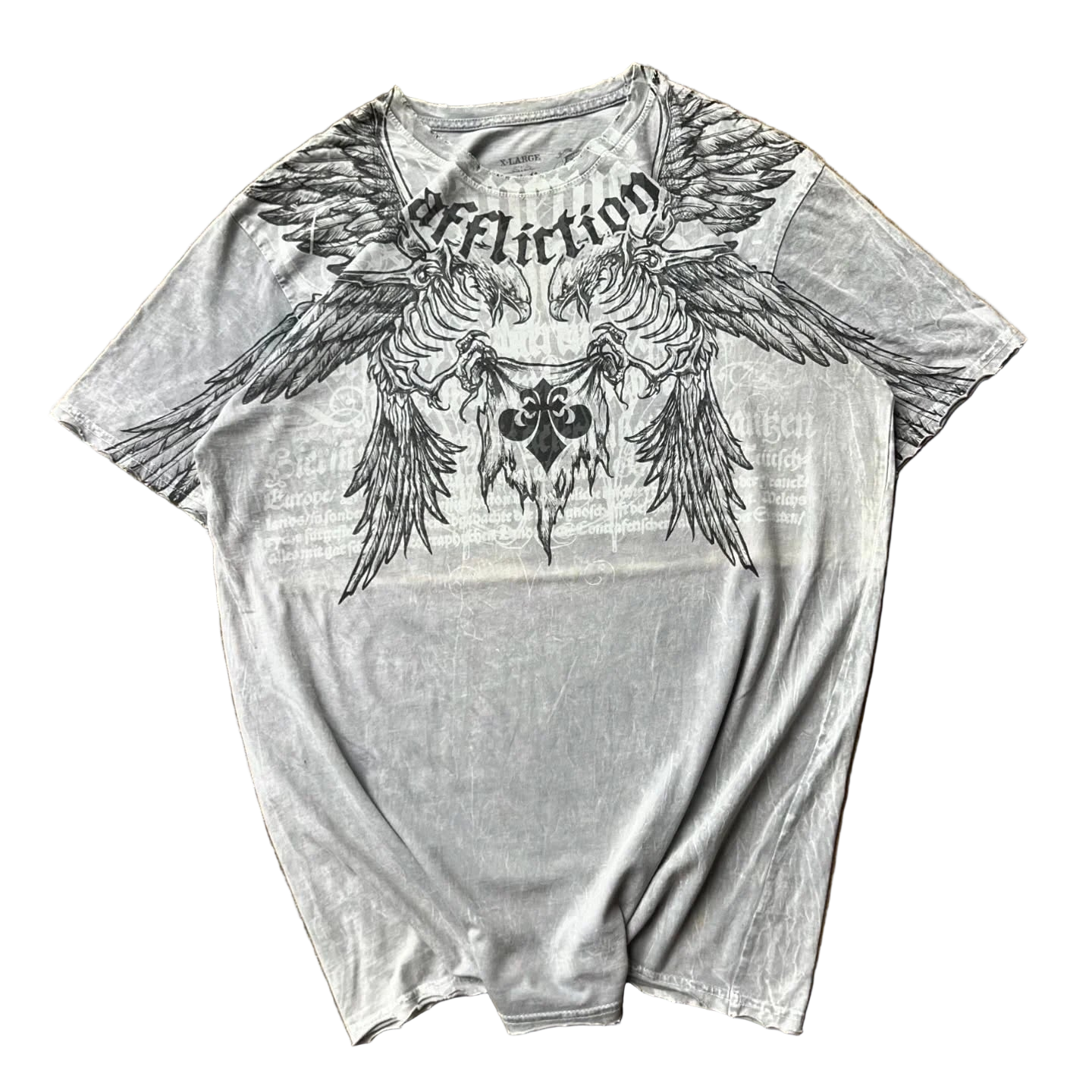 AFFLICTION EAGLE SKELETON TEE®