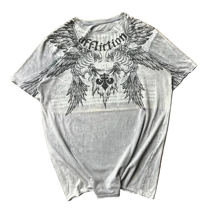 AFFLICTION EAGLE SKELETON TEE®