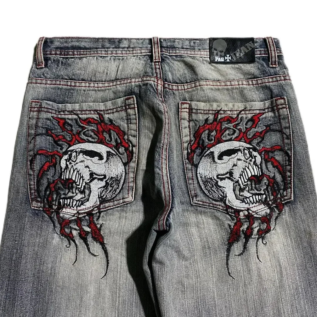WASHED BROWN JEANS®